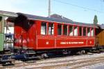 BC Museumsbahn - ex CEV BC� 21 am 19.05.1997 in Blonay - 2./3.Klasse-Personenwagen - Baujahr 1902 - SWS - Fahrzeuggewicht 8,60t - 8/32 Sitzpl�tze - L�P 10,16m - zul�ssige Geschwindigkeit 45 km/h -