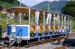 BC Museumsbahn - ex LCD C 21 am 19.05.1997 in Blonay - 3.Klasse-Personenwagen (Sommer) 2-achsig - Baujahr 1911 - SWS - Fahrzeuggewicht 5,10t - 40 Sitzplätze - LüP 9,87m - zulässige