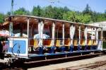 BC Museumsbahn - ex LCD C 21 am 24.05.1999 im Depot Chaulin - 3.Klasse-Personenwagen (Sommer) 2-achsig - Baujahr 1911 - SWS - Fahrzeuggewicht 5,10t - 40 Sitzplätze - LüP 9,87m -