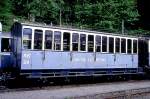 BC Museumsbahn - ex LLB BC4 22 am 23.05.1999 im Depot Chaulin - 1./2.Klasse-Personenwagen - Baujahr 1915 - SWS - Fahrzeuggewicht 9,20t - LüP 9,36m - 2./3.Klasse Sitzplätze 8/32 -