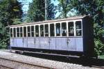 BC Museumsbahn - ex LLB BC4 22 am 24.05.1999 im Depot Chaulin - 1./2.Klasse-Personenwagen - Baujahr 1915 - SWS - Fahrzeuggewicht 9,20t - LüP 9,36m - 2./3.Klasse Sitzplätze 8/32 -