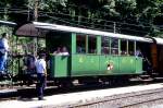 BC Museumsbahn - ex GFM C² 23 am 31.05.1993 im Depot Chaulin - 3.Klasse-Personenwagen - Baujahr 1903 - SWS - Fahrzeuggewicht 7,50t - LüP 8,90m - Sitzplätze 24 - zulässige