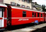 D 4223 - Gep�ckwagen am 27.07.2010 in St.Moritzl - �bernahme 26.03.1980 - SWS/SWP - Fahrzeuggewicht 14,00t - Zuladung 8,00t - L�P 13,74m - zul�ssige Geschwindigkeit 90 km/h.- �2=04.02.1998