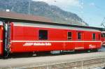 D 4205 - Gep�ckwagen am 25.04.1999 in Landquart - �bernahme 16.03.1949 - SWS - Fahrzeuggewicht 14,00t - Zuladung 8,00t - L�P 12,94m - zul�ssige Geschwindigkeit 90 km/h.-  �3=12.12.1985 �2=26.02.98 -