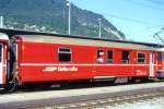 RhB - D 4226 - Gep�ckwagen am 23.08.2000 in Landquart - �bernahme 15.04.1980 - SWS/SWP - Fahrzeuggewicht 14,00t - Zuladung 8,00t - L�P 13,74m - zul�ssige Geschwindigkeit 90 km/h.- �2=23.07.1992 -