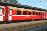 RhB - AB 1561 am 13.07.2013 in Landquart - 1./2.Klasse Einheitspersonenwagen (Typ II) - �bernahme 08.12.1975 - FFA/SWP - Fahrzeuggewicht 18,00t - Sitzpl�tze 18/30 - L�P 18,50m - zul�ssige