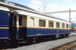 RhB - As 1161 am 21.08.2008 in Davos Platz - Historischer 1.Klasse Salonwagen 4-achsig - �bernahme 12.01.1929 - SIG - Fahrzeuggewicht 24,10t - Sitzpl�tze 24 - L�P 16,44m - zul�ssige Geschwindigkeit 90