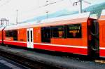 RhB - Bi 31601 am 13.07.2013 in Landquart - Triebzug Stammnetz Multifunktionswagen 2.