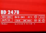 RhB - BD 2478 am 30.07.2010 in St.Moritz - 2.Klasse Personenwagen mit Gep�ckabteil f�r Stammnetz und Berninabahn - Anschriftenfeld  