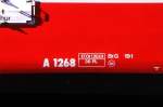 RhB - A 1268 am 17.10.2008 in St.Moritz - 1.Klasse Personenwagen - Einheitspersonenwagen Typ II - �bernahme 30.01.1978 - FFA/SWP - Anschriftenfeld  